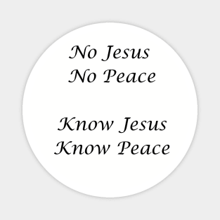 Know Jesus Magnet